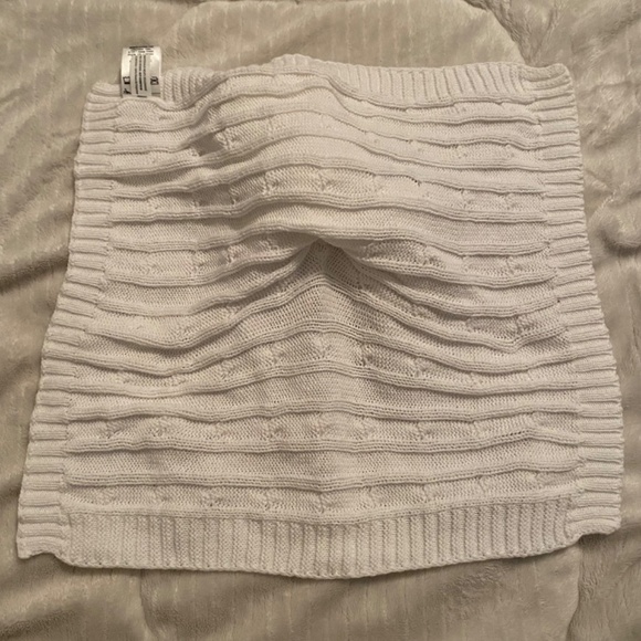 Baby Mode Signature White Bunny Rabbit Knit Security Blanket Lovey - Picture 3 of 5